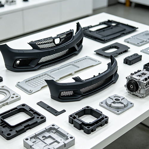 Kundenspezifische Formteile für Autoteile-Prototypen
