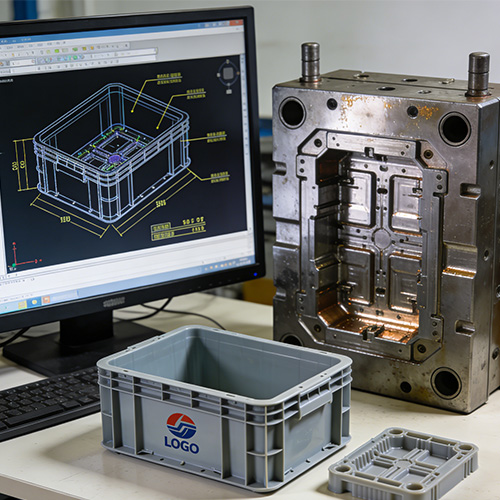 China maßgeschneiderte Spritzguss für Kunststoffkisten