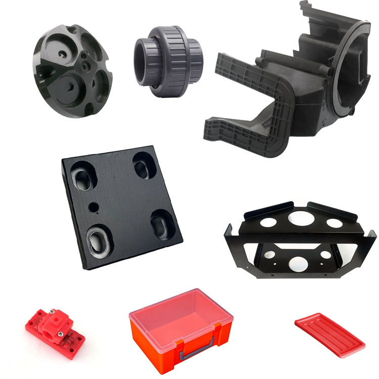 Formteile für Kinderbetten aus Kunststoff