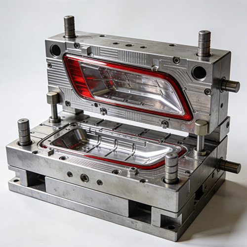 Hintere Rückleuchte aus Kunststoffspritzguss