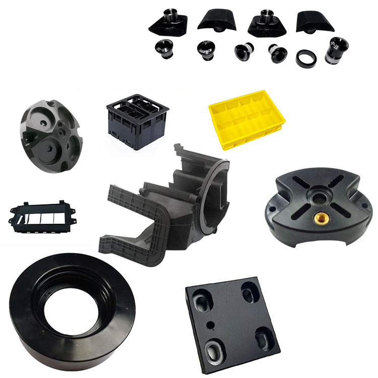 Seitliche Entriegelung, Taschenschnalle, Kunststoffteile, Zubehörformteil