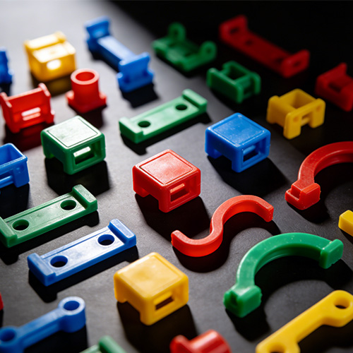 Formen kleiner Kunststoffteile