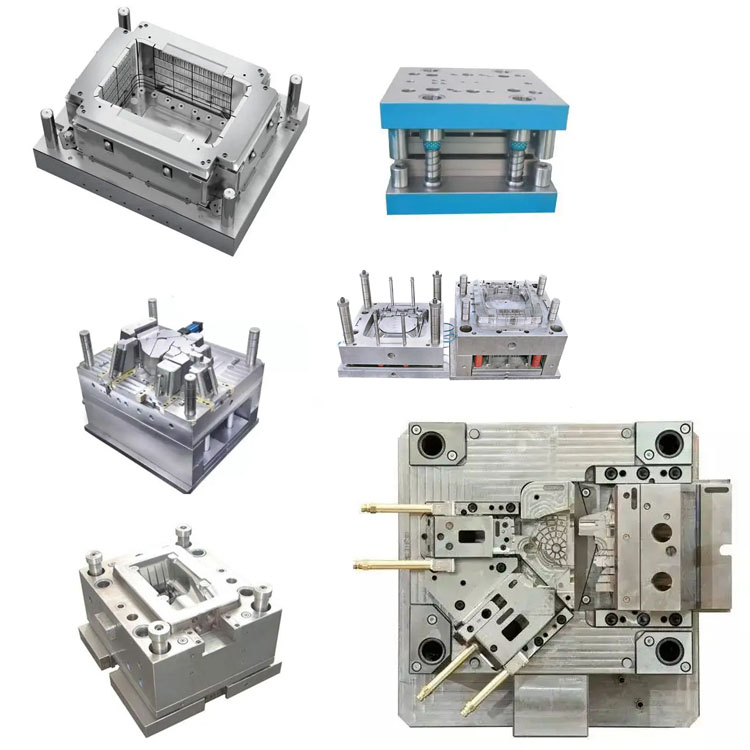 Stapelbare Aufbewahrungsform für Werkzeugteile aus Kunststoff