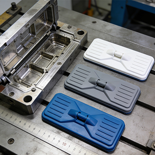 Staubsauger-Bürsten-Mopp-Formteil, Kunststoff, eingespritzt